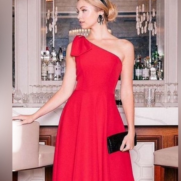 Gal Meets Glam Red Yvonne Dress - Picture 3 of 6